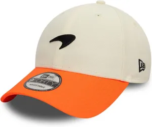 New Era 9Forty Snapback Cap - Contrast Visor McLaren Racing Beige, Beige, One Size