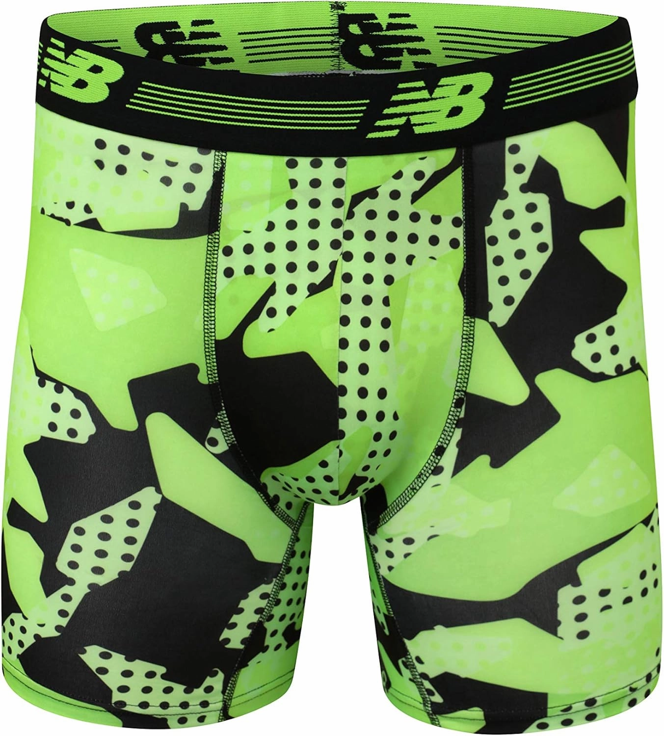 New Balance Men's Ultra Soft Performance 6" Boxer Briefs with No Fly (3 Pack)