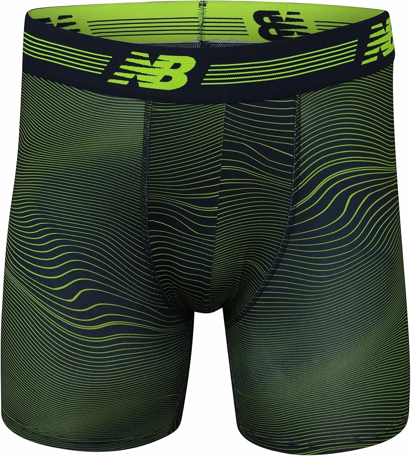 New Balance Men's Ultra Soft Performance 6" Boxer Briefs with No Fly (3 Pack)