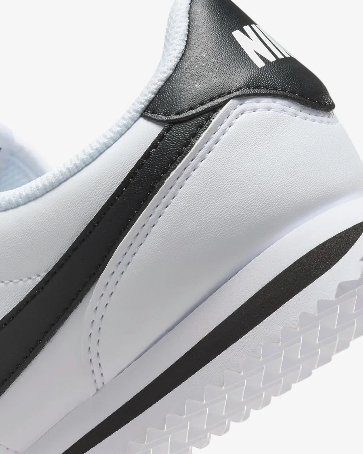 Nike Cortez Big Kids' Shoes (White/Black)