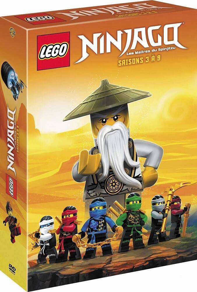 Ninjago: Masters of Spinjitzu (Seasons 3-9) - 14-DVD Boxset [ NON-USA FORMAT, PAL, Reg.2 Import - France ]
