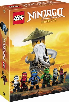 Ninjago: Masters of Spinjitzu (Seasons 3-9) - 14-DVD Boxset [ NON-USA FORMAT, PAL, Reg.2 Import - France ]