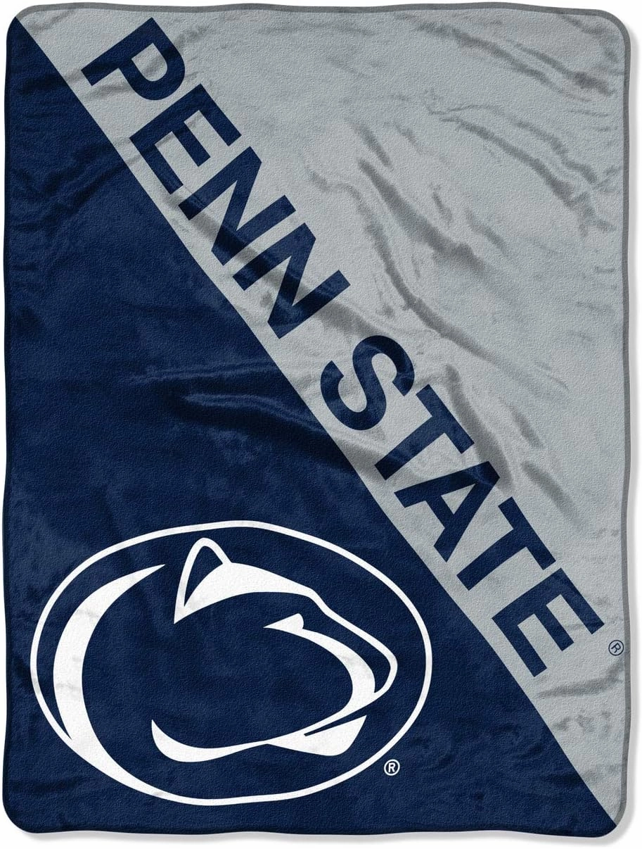 NORTHWEST NCAA Unisex-Adult Micro Raschel Throw Blanket