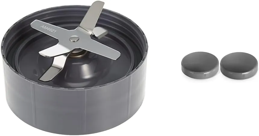 NutriBullet Extractor Blade and Stay Fresh Resealable Lids for Nutribullet 600 and 900 Models