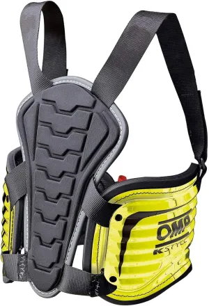 OMP KS LIGHTWEIGHT BODY PROTECTION · (M-L, BLACK/YELLOW)