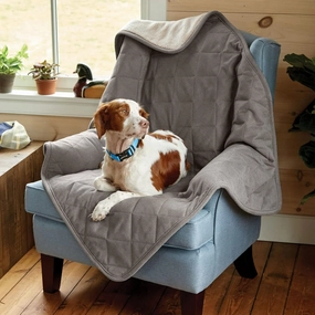 Orvis Berber Fleece Reversible Throw