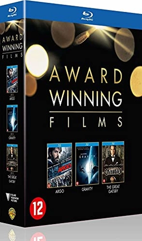 Oscar Winners: Argo / Gravity / The Great Gatsby [ Blu-Ray, Reg.A/B/C Import - Belgium ]