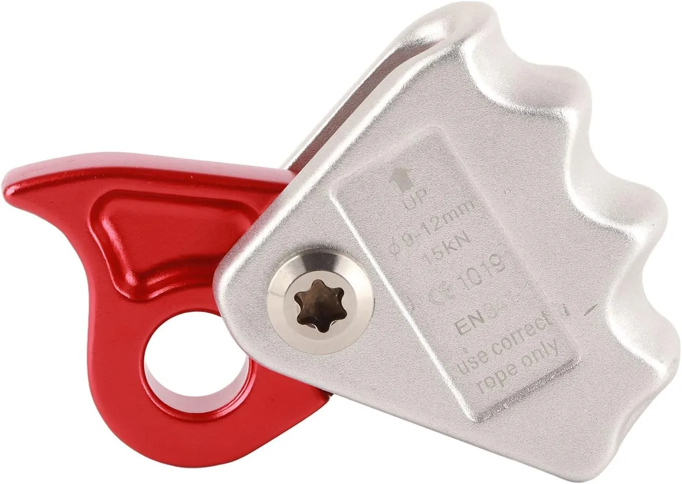 Outdoor Security Mountaineering Rock Climbing Rope Grab Ascender for Climbing Protection Emergency Rescue, High Strength Lightweight Climbing Rope Clamp