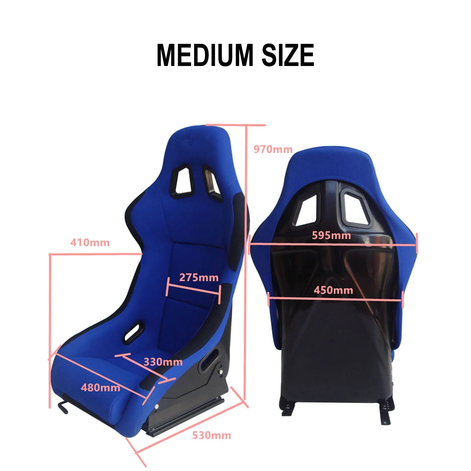 Pair Adjustable Racing Bucket Seat | 1,000 ENTRIES
