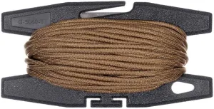 Paracord Spool Tool with 50 or 100 Feet of 550 7-Strand Parachute Cord - USA Made