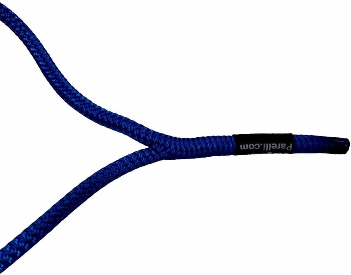 Parelli Horseman's Strong Lightweight Simple Knots Everyday Use UV Resistant Thin Smooth Yachting Braid Polyester Horse Rope Halter with Leather Poppers
