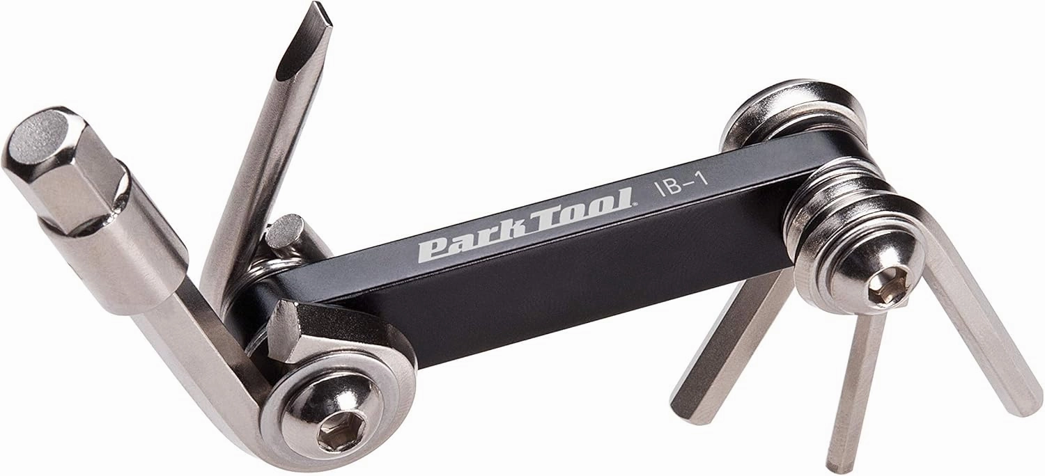 Park Tool IB-1 I-Beam Mini Fold-up Hex Wrench/Screwdriver Set