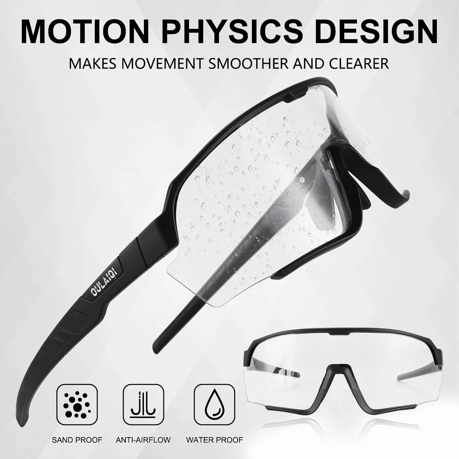 Photochromic Cycling Glasses Men Women Mountain Bike Sunglasses MTB Bicycle Riding Sports Sunglasses