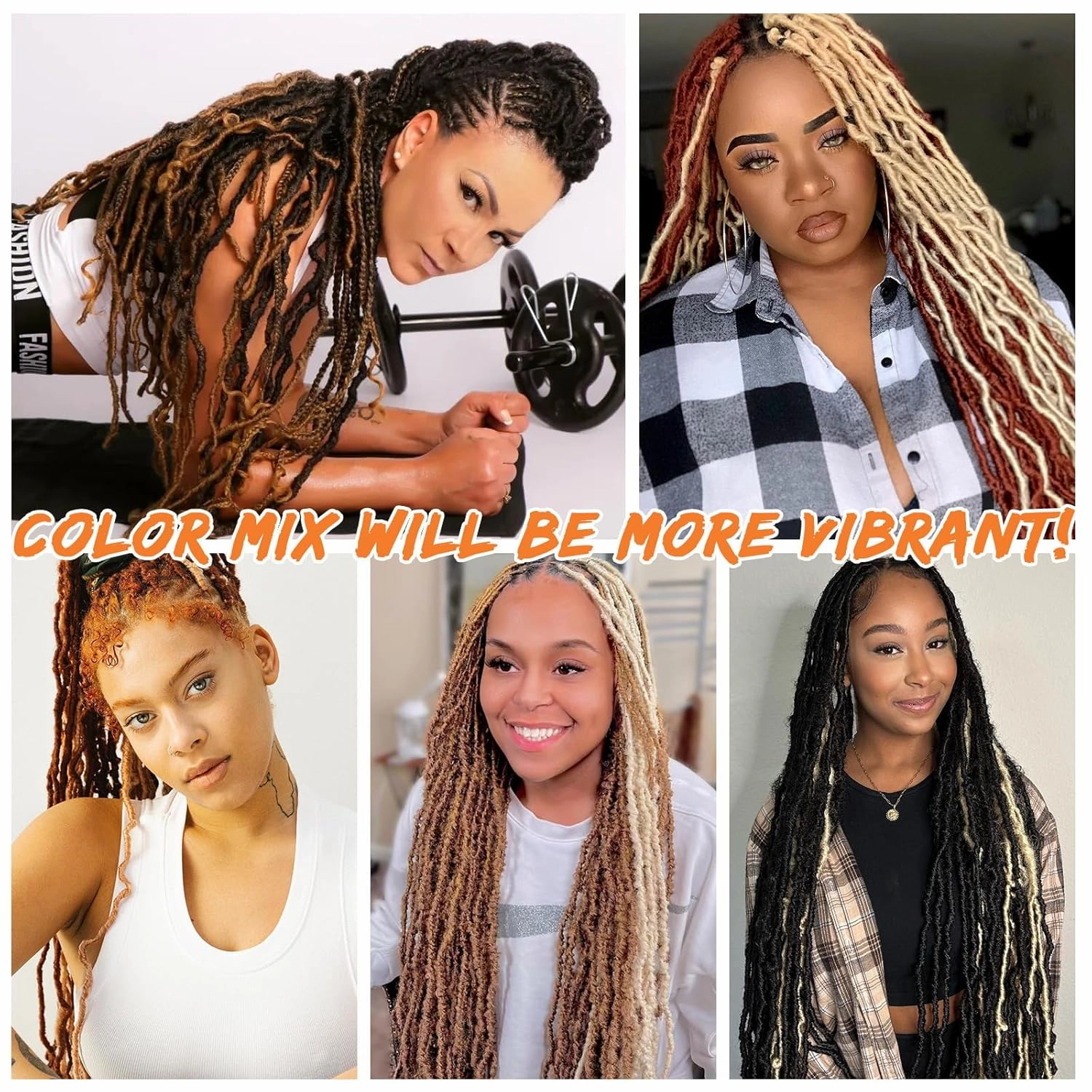 Pink Soft Locs 10 Inch 7 Packs Short Faux Locs Crochet Hair Pre-looped Pink Locs Crochet Hair for Black Women Butterfly Loc Extension(10inch,7packs,Pink)