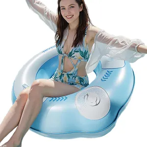 Pool Float Tubes - Outdoor Water Floating Toy | Large Load-Bearing Capacity Buoyancy Floaty Water Supplies for Backyard Outdoor Lake Party Vacation