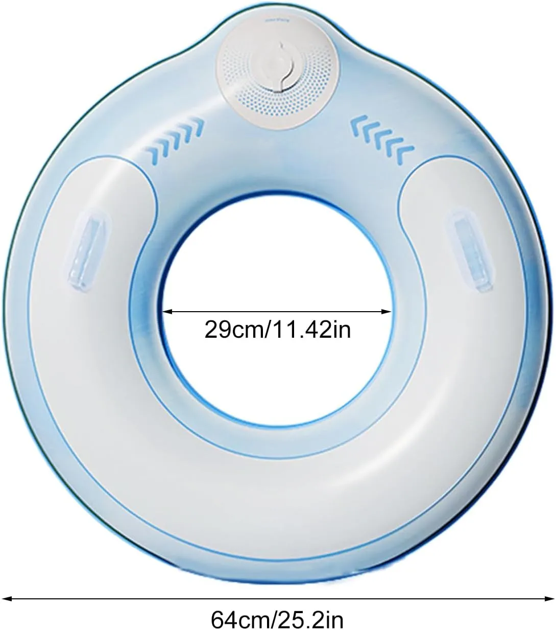 Pool Float Tubes - Outdoor Water Floating Toy | Large Load-Bearing Capacity Buoyancy Floaty Water Supplies for Backyard Outdoor Lake Party Vacation