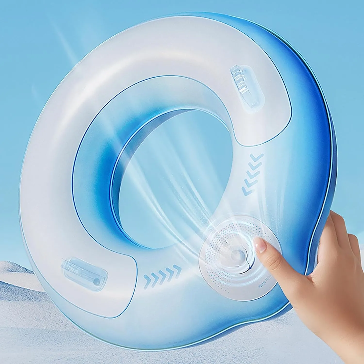Pool Float Tubes - Outdoor Water Floating Toy | Large Load-Bearing Capacity Buoyancy Floaty Water Supplies for Backyard Outdoor Lake Party Vacation