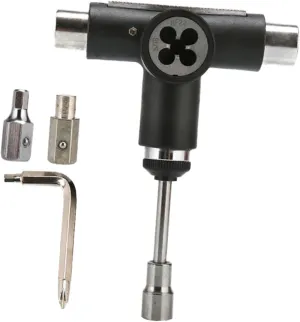 Portable Skate Tool Skate Board Multi-Function Skateboard t Tool All in One Skate Tool Skateboard Tool