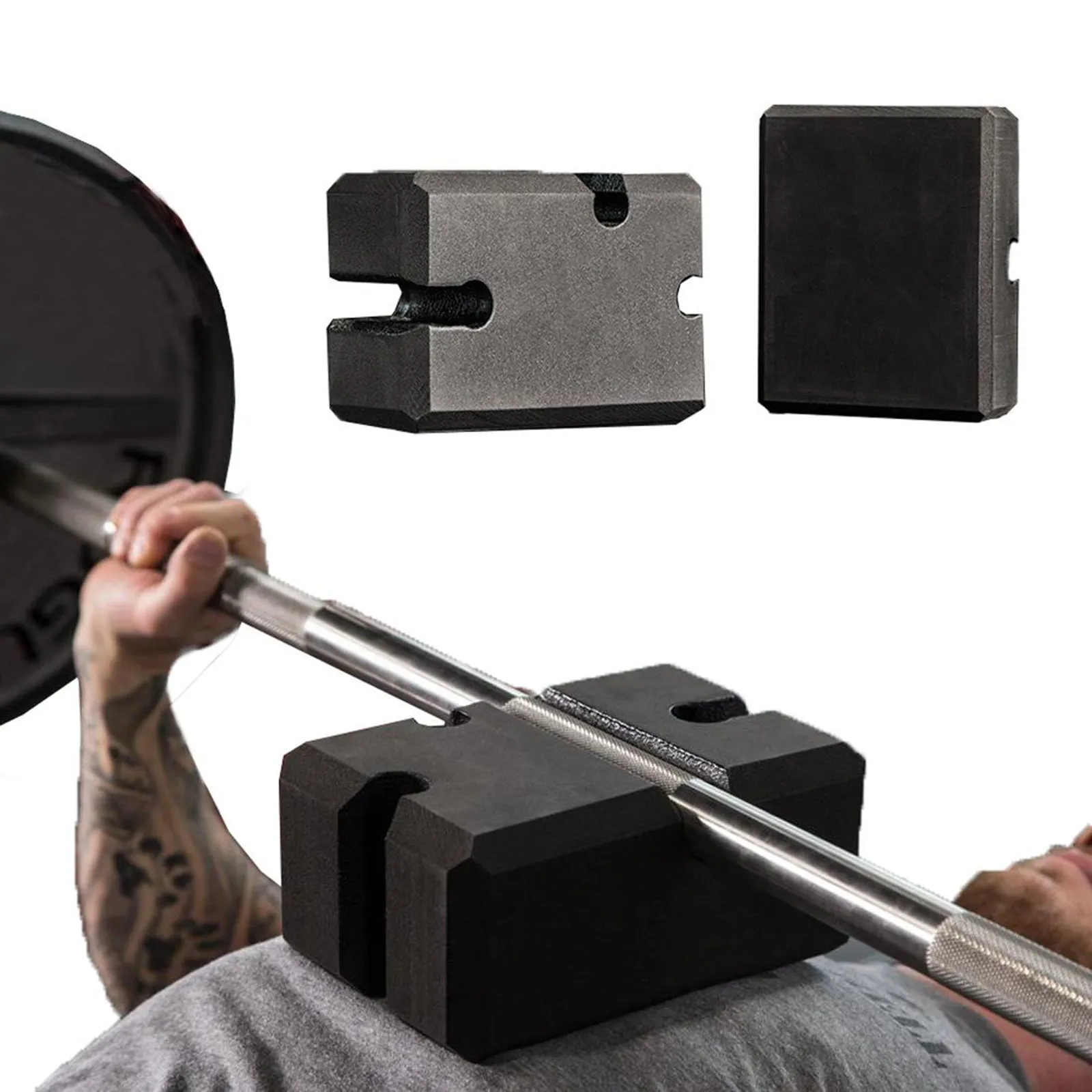 Premium Bench Press Block – Portable Chest Press Board for Strength Training, Adjustable Height for Shoulder & Chest Exercises, Lightweight EVA Foam for Barbell Support