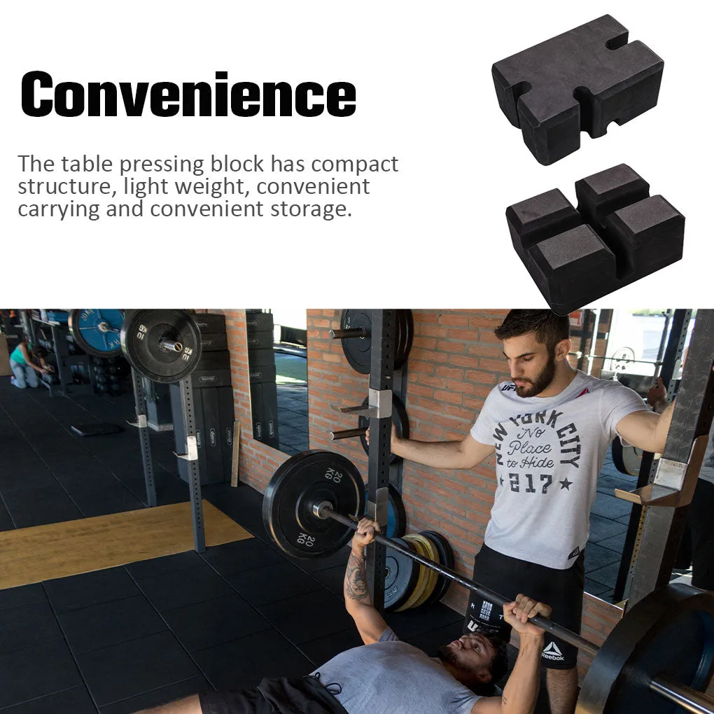 Premium Bench Press Block – Portable Chest Press Board for Strength Training, Adjustable Height for Shoulder & Chest Exercises, Lightweight EVA Foam for Barbell Support