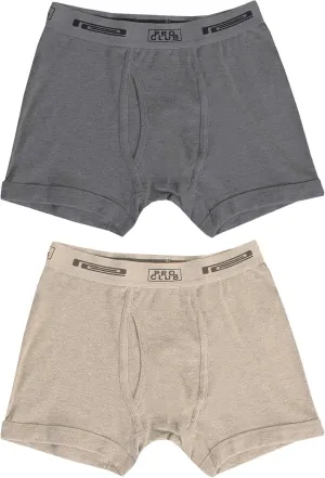 Pro Club Men's 2-Pack Comfort Soft Cotton Boxer Brief