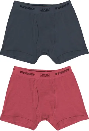 Pro Club Men's 2-Pack Comfort Soft Cotton Boxer Brief