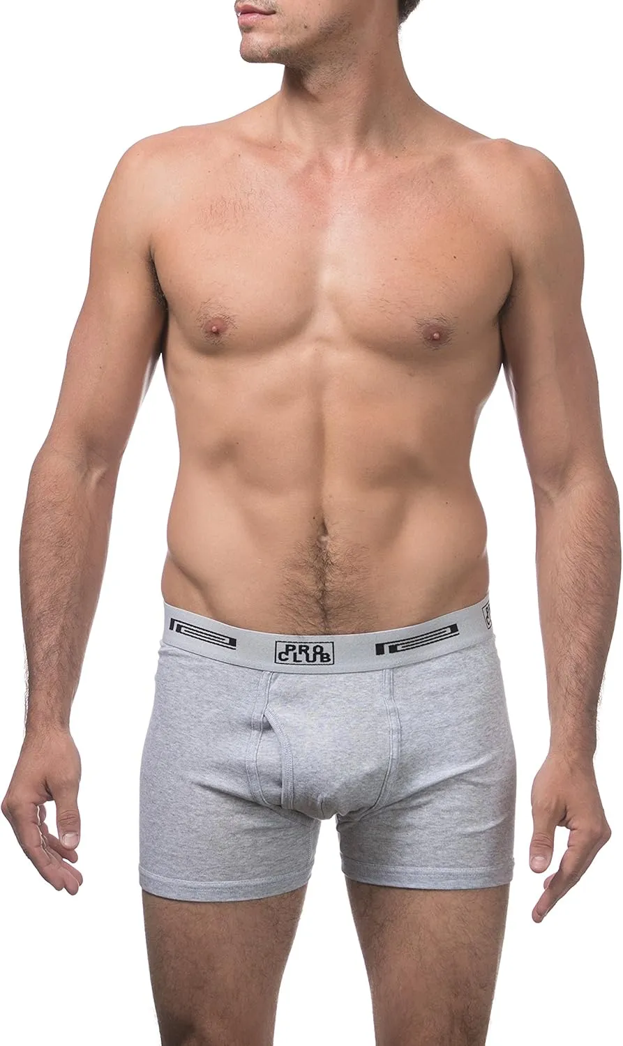 Pro Club Men's 2-Pack Comfort Soft Cotton Boxer Brief