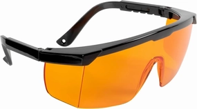 Professional UV Light Safety Glasses - Polycarbonate Shatterproof UVC Protection Goggles for Blocking UV Light