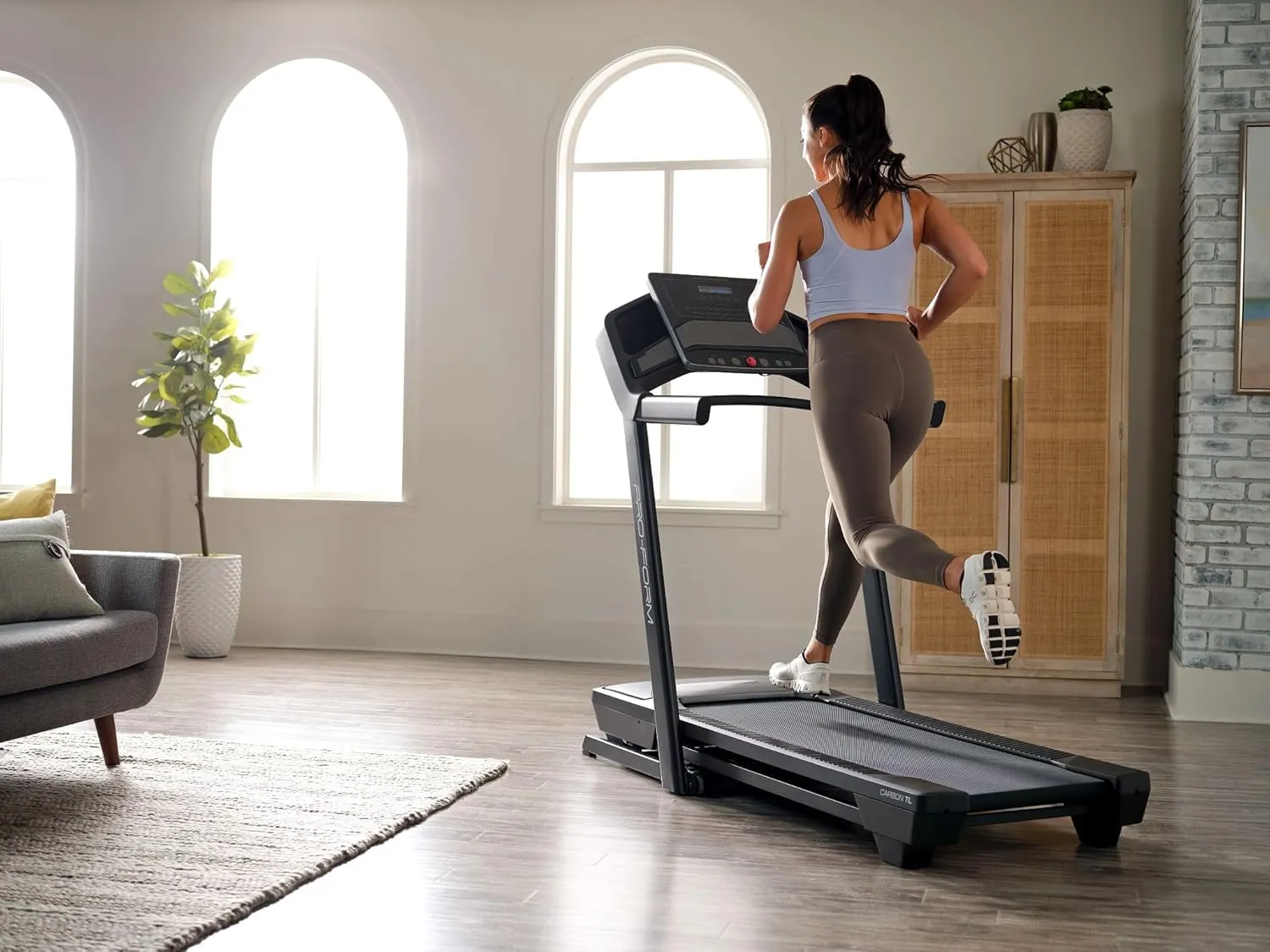 Proform Carbon Treadmills: Treadmills for Walking and Running with Built-in Fan and SpaceSaver Design