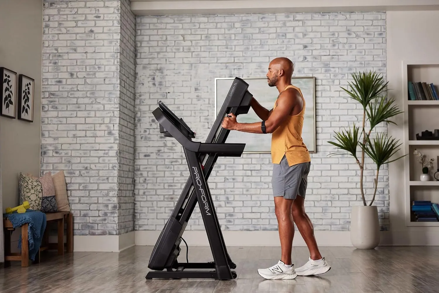 Proform Carbon Treadmills: Treadmills for Walking and Running with Built-in Fan and SpaceSaver Design