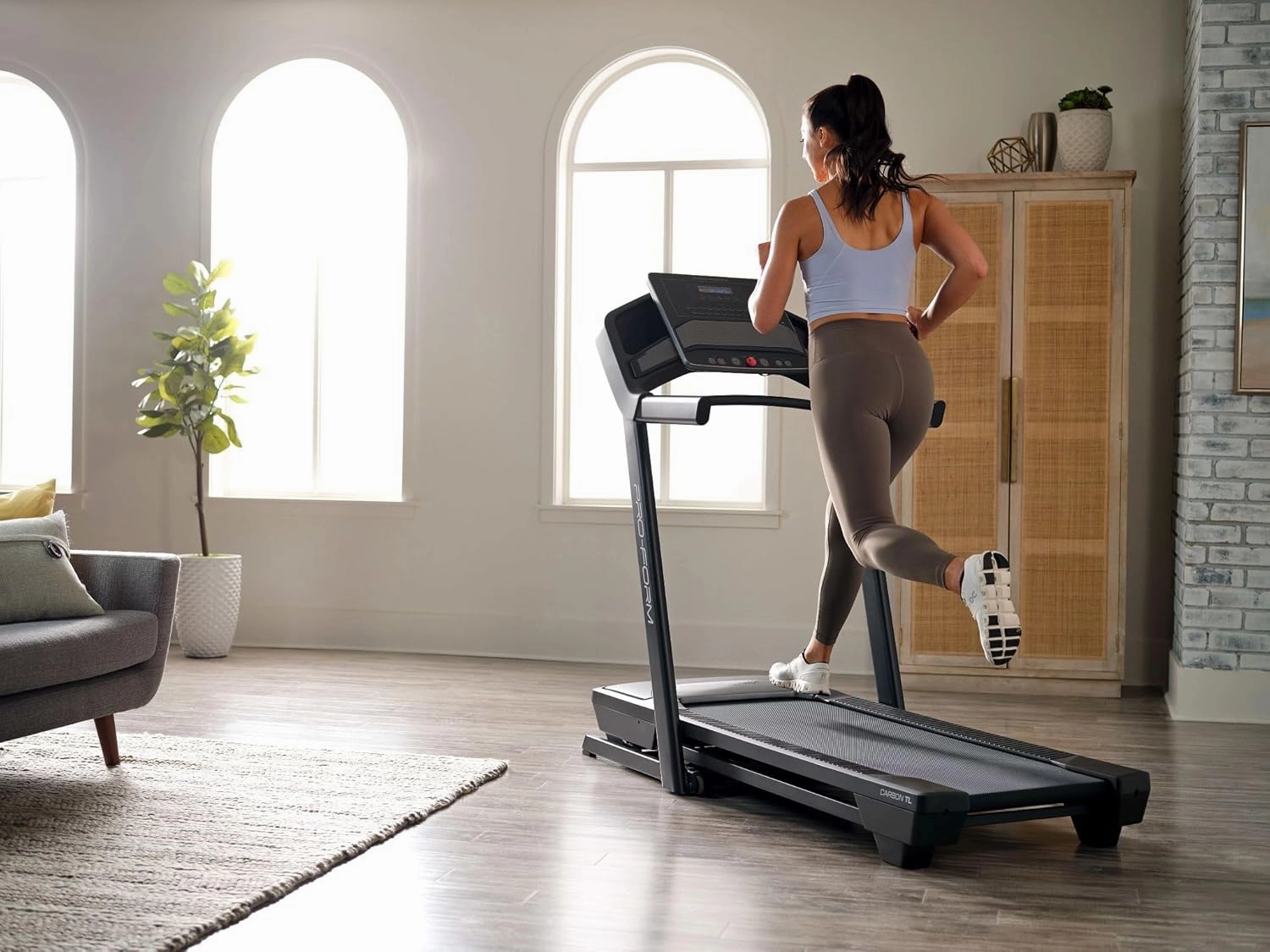 Proform Carbon Treadmills: Treadmills for Walking and Running with Built-in Fan and SpaceSaver Design