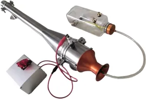 Pulse Jet Engine Kit That Works, Medium Valve-Controlled Airplane Engine, Metal Engine Physical Experiment Kits for Adults