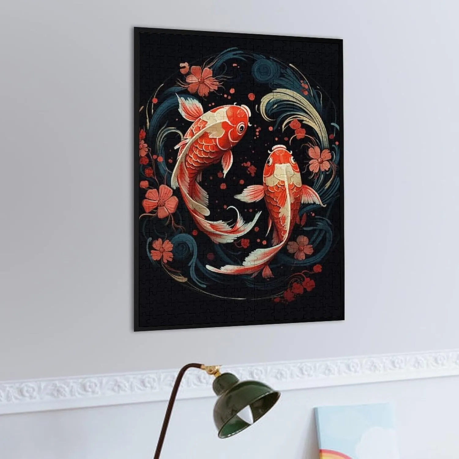 Puzzles for Adults 500 Pieces - Fish Animal Hi-Definition Printing Beautiful Drawings,for Bedroom Decor Family Holidays,Elevate Yourself Gift Decor