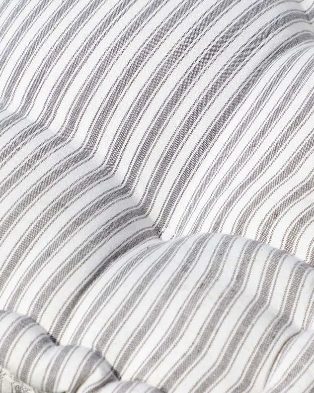 Pyrenees Grey Stripe Garden Box Cushion