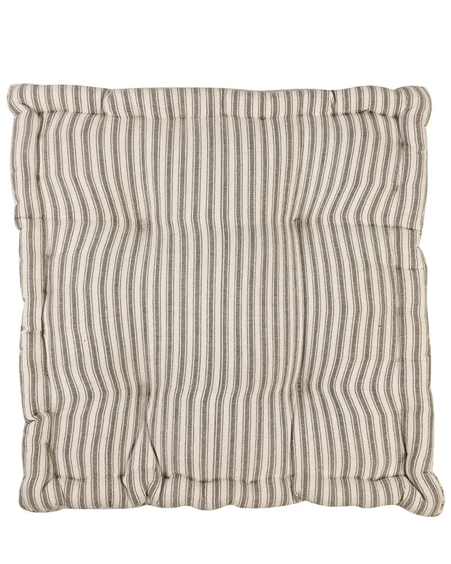 Pyrenees Grey Stripe Garden Box Cushion