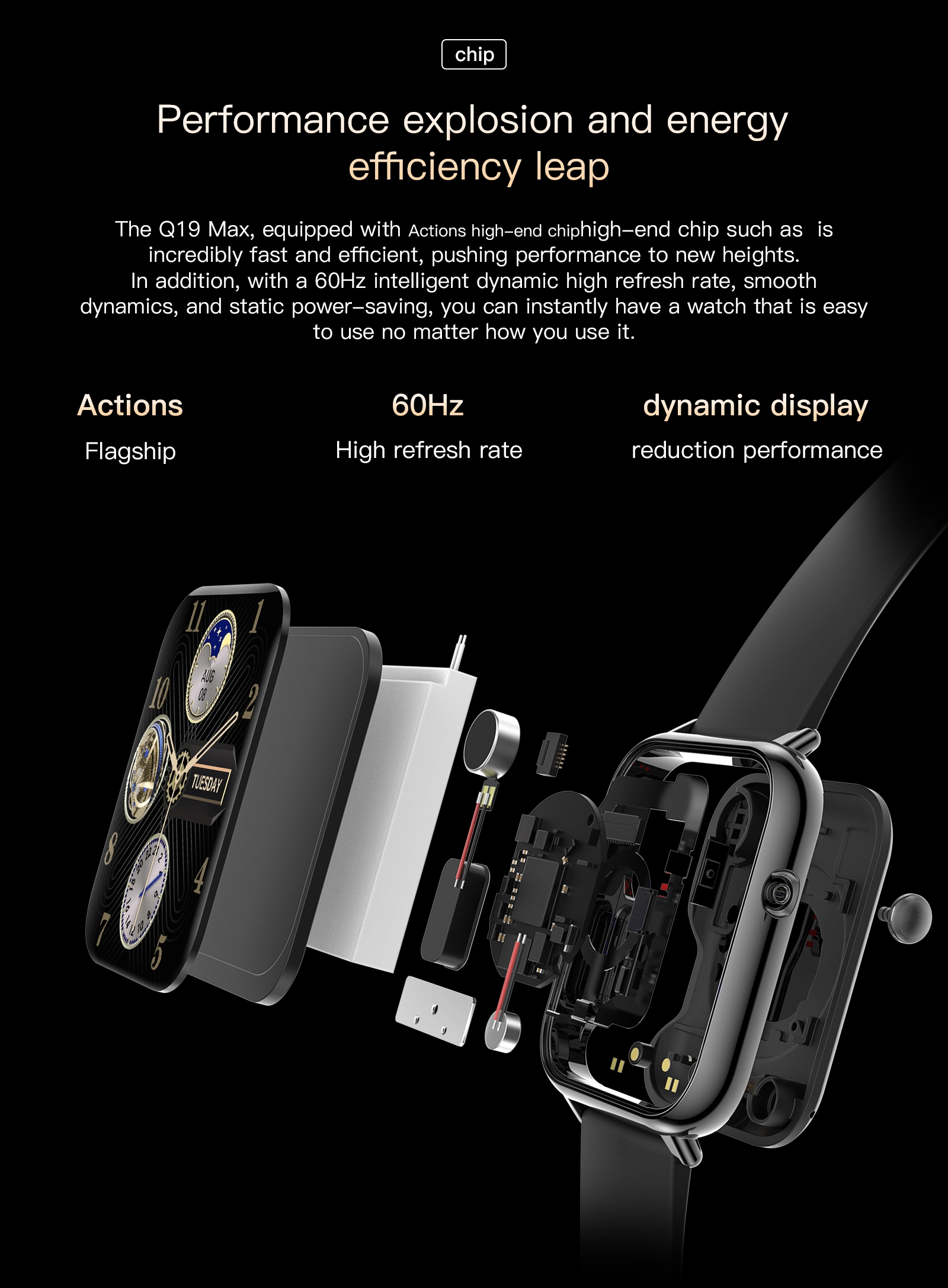 Q19 Max Luxury Smart Watch