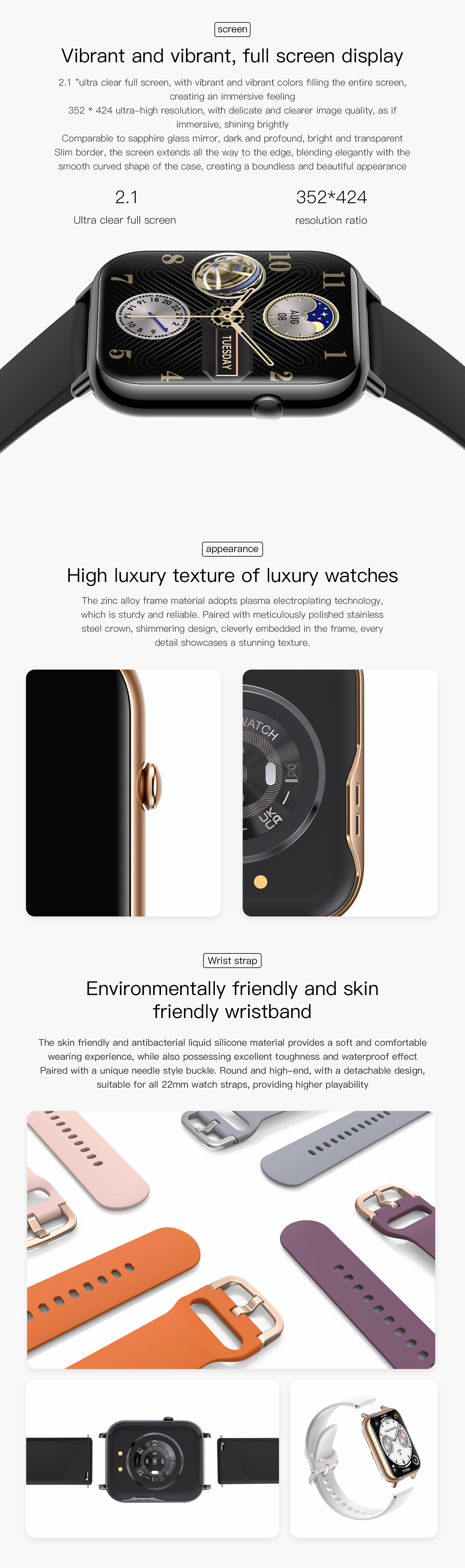 Q19 Max Luxury Smart Watch