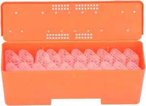 Queen Bee Rearing Cages,with 20Pcs King Cage Transport Box Kit Transparent King Cage Beekeeping Tools Beekeeping Rearing Transport Cage Catcher Clips for Beekeeping Supplies