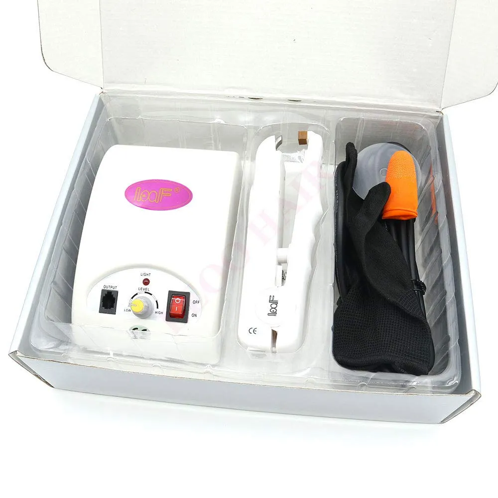 "JR888-White" Fusion Hair Extension Ultrasonic Thermostat Tool Iron PTC Traceless Nano Hair Extension Heating Pliers Heat Iron Connector Wand Melting Tool with Adjustable Setting(White Color)