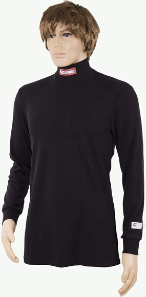 RaceQuip® 421990RQP Underwear Top SFI 3.3 Long Sleeve High Collar Black 5XL