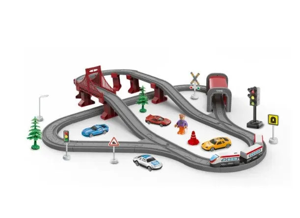 Ralleyz: Passenger Train Set (80 Pieces)