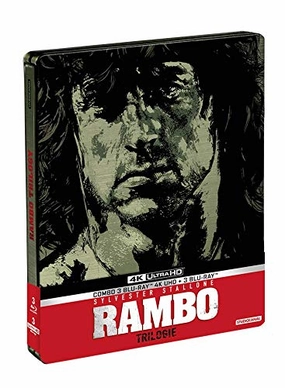 Rambo Trilogy 4K - 6-Disc Set ( Rambo / Rambo: First Blood Part II / Rambo III ) (Steelbook Edition) [ Blu-Ray, Reg.A/B/C Import - France ]