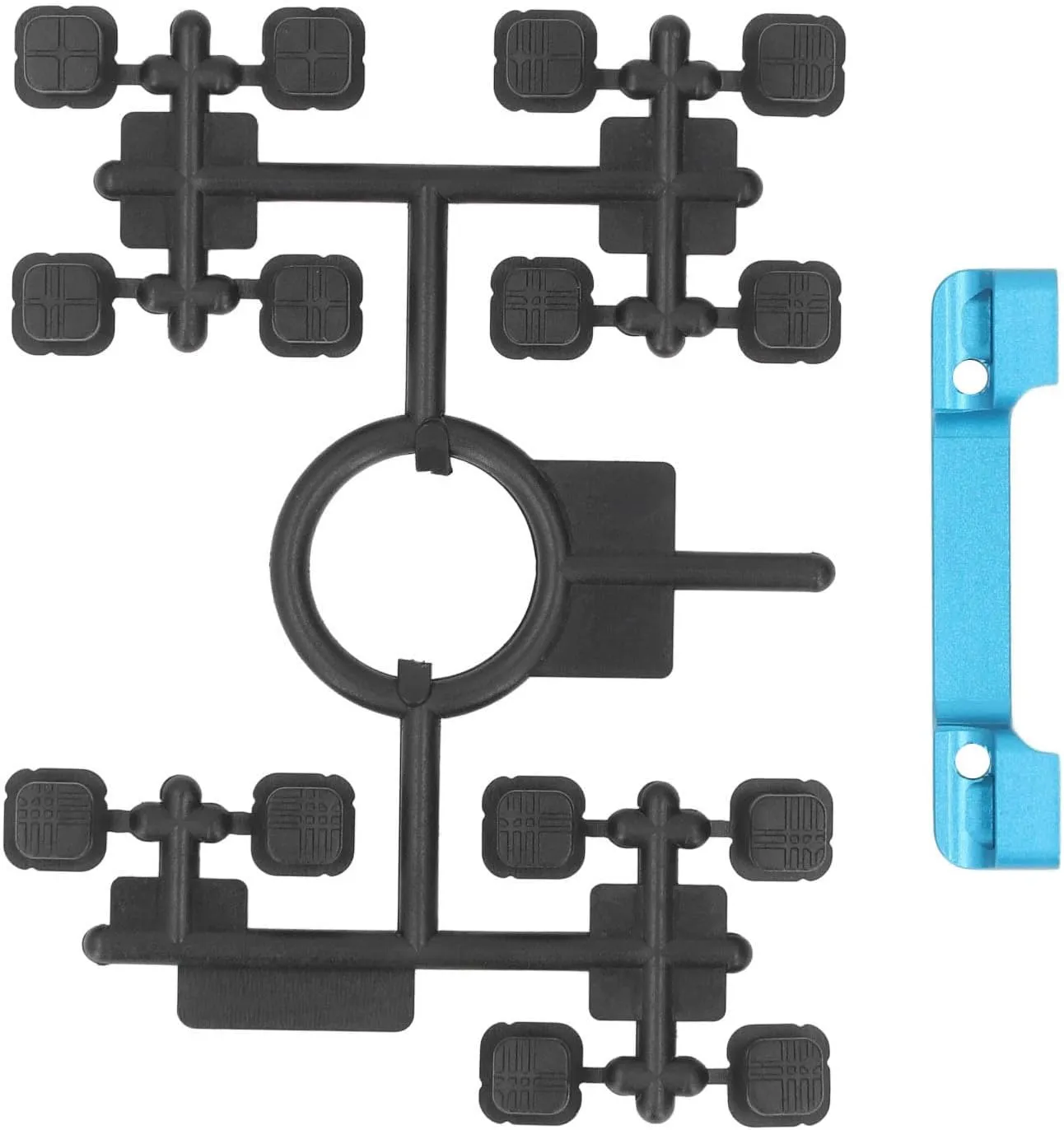RC Car Adjustable Suspension Mount Aluminum Alloy Heavy Duty Performance Upgrade Compatible with XV02 XV01 RC Cars