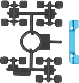 RC Car Adjustable Suspension Mount Aluminum Alloy Heavy Duty Performance Upgrade Compatible with XV02 XV01 RC Cars