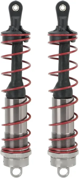 RC Car Front Shock Absorber Adjustable Height Accessory Aluminum Alloy Balanced Running Extra Stability Suitable Matching for 1/8 RC Car