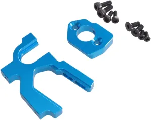RC Car Parts for LC Racing for Wltoys 1/14 144001 144002 144010 1/12 124016 124017 124018 124019 RC Car Metal Upgrade Accessories Adjustable Motor Fixed Seat(Blue)