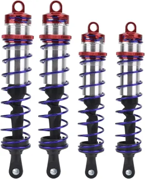 RC Car Shock Absorbers Compatible With ZD For Racing 1/8 Rc Car Upgrade Parts Replacement Accessories Metal Oil Pressure Adjustable Front Rear Shock Damper