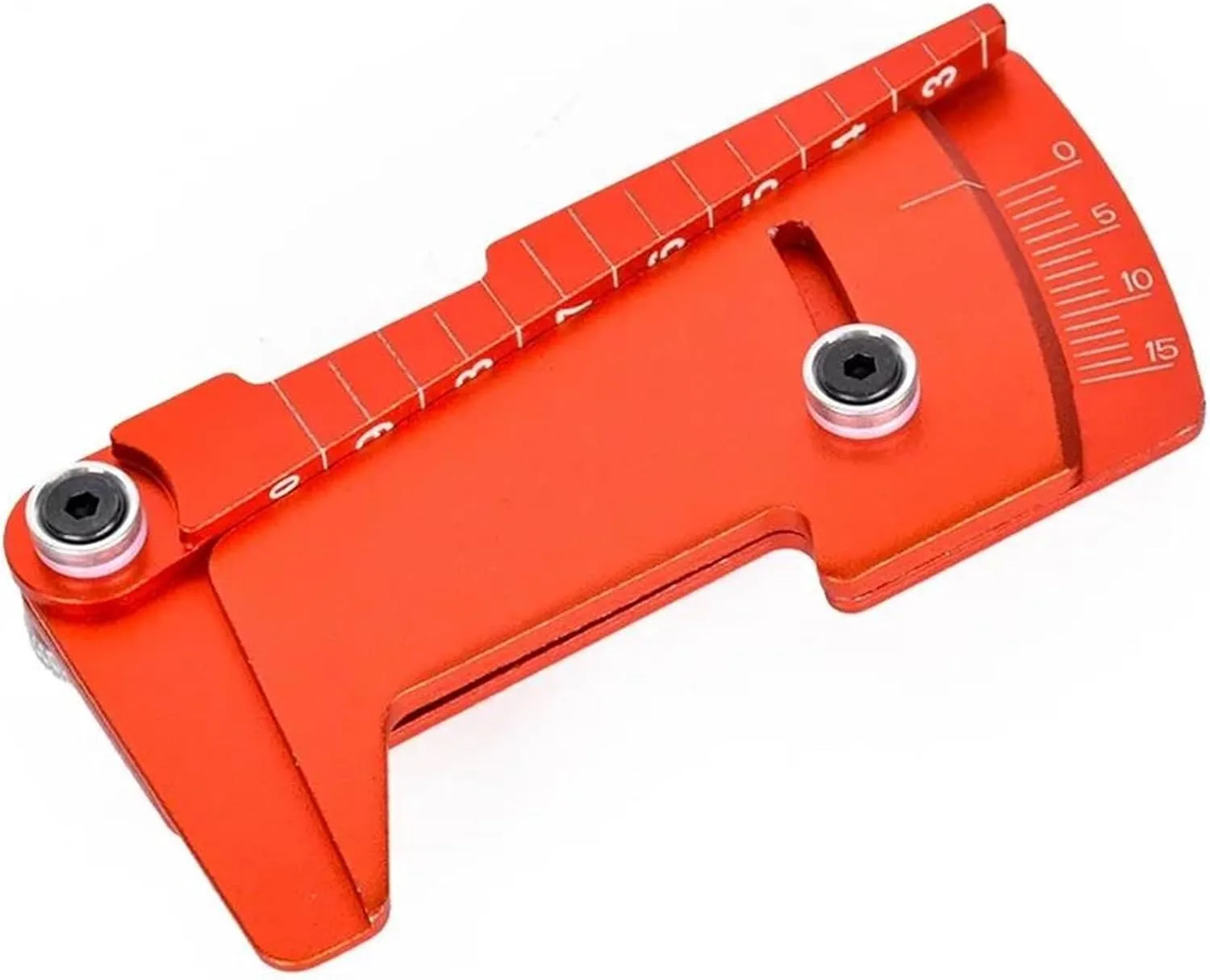 RC Car Upgrade Parts for Yokomo for Hsp for Tamiya for MST 1/10 1/12 Adjustable Ruler Wheel Hub Balance Ruler Camber 15° Tools RC Model Car Drift for Racing Tools(Red)