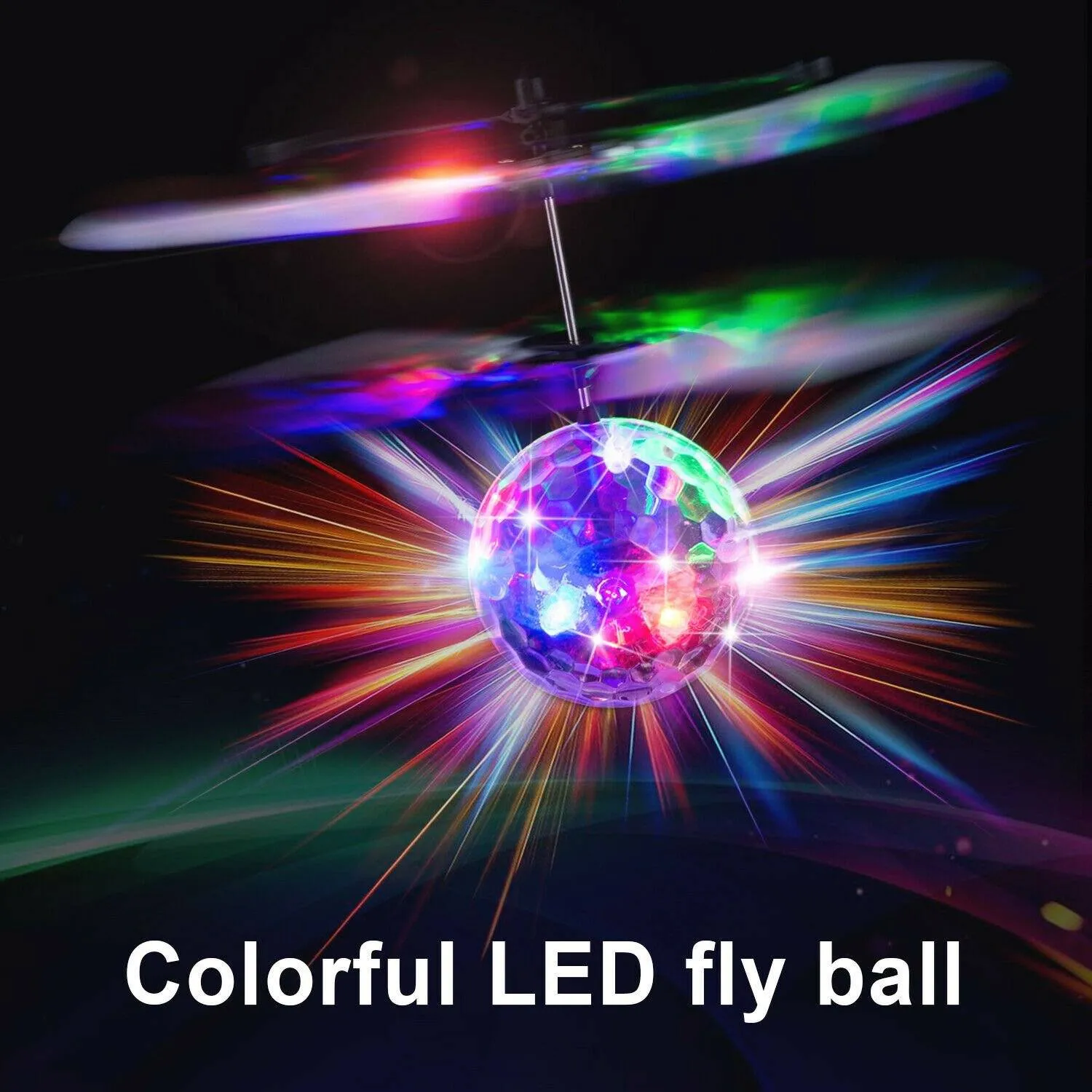 RC Flying LED Ball Helicopter Drone