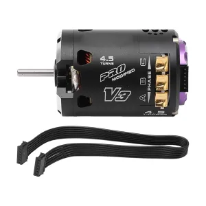 RC Motor,540 V3 Sensored Brushless Motor,4.5T Modified for RC 1/10 Racing Car Inductive Brushless Motor